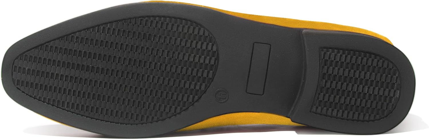 UUBARIS Mens Velvet Loafers Slip-on Dress Shoes Fashion Style Driving Shoes Classic Tuxedo Shoes Casual Oxford Shoes - Image 6