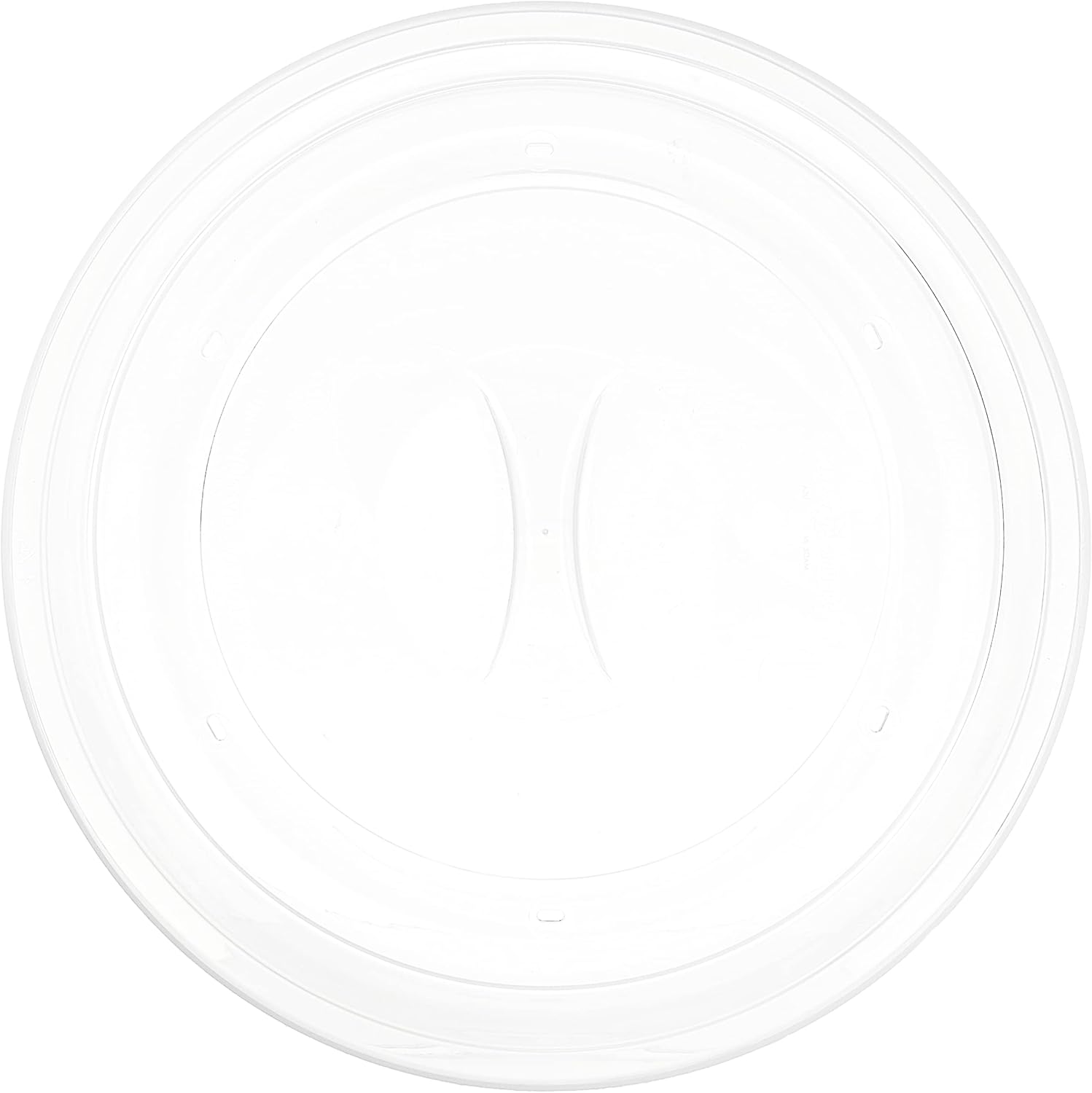 Nordic Ware BPA-free and Melamine Free Plastic Splatter Microwave Cover, 10-Inch (Set of 2), Clear - Image 5