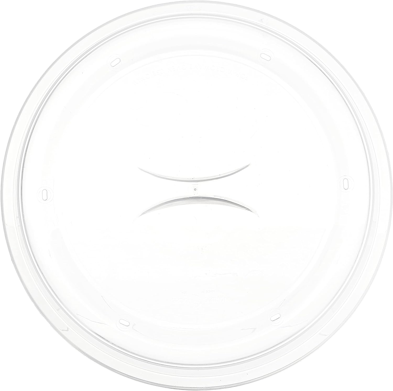 Nordic Ware BPA-free and Melamine Free Plastic Splatter Microwave Cover, 10-Inch (Set of 2), Clear - Image 4