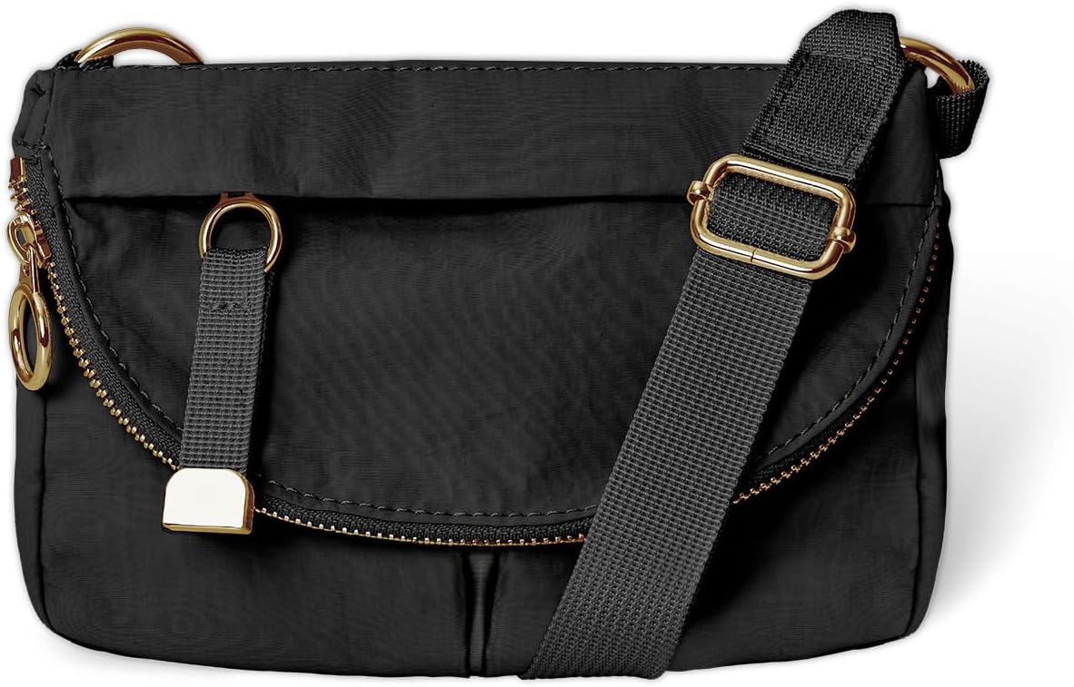 Crossbody Bag for Women, All Night Festival Bag Adjustable Strap Purse Nylon Handbags for Travel Work Casual Outdoor - Image 2