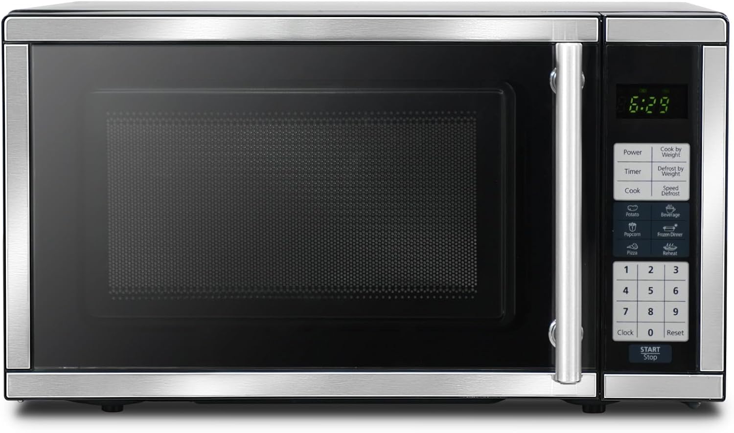 Countertop Microwave Ovens 700 Watts, 0.7 Cu. Ft. Microwave Oven With LED Lighting,Turntable and Child Lock,Compact Microwave Perfect for Apartments and Dorms,Easy Clean Interior - Image 2