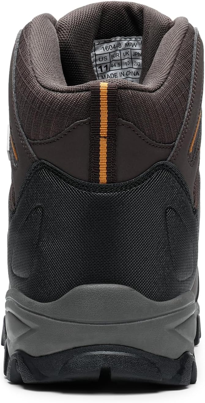 NORTIV 8 Men's Ankle High Waterproof Hiking Boots Outdoor Lightweight Shoes Trekking Trails Armadillo - Image 6