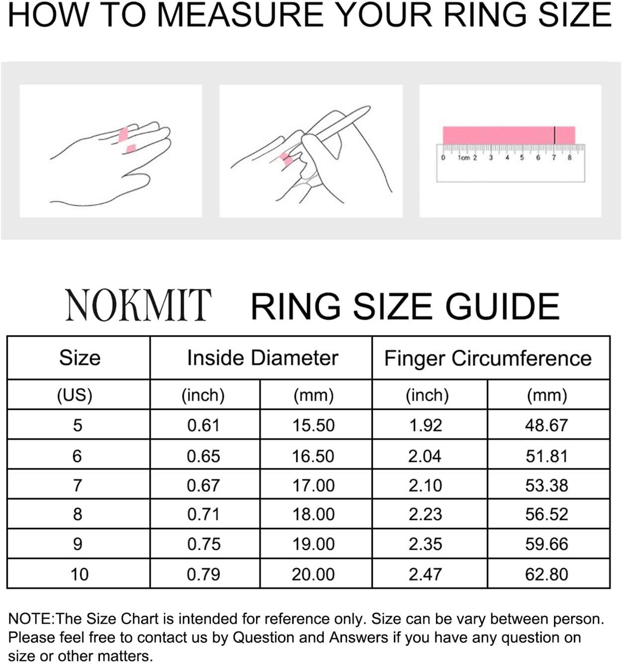 NOKMIT 5mm 14K Gold Filled Rings for Women Girls Dainty Thick Wedding Band Couple Anniversary Engagement Thumb Ring Gifts High Polished Plain Flat Cigar Band Tarnish Resistant Comfort Fit Size 4 to 11 - Image 6