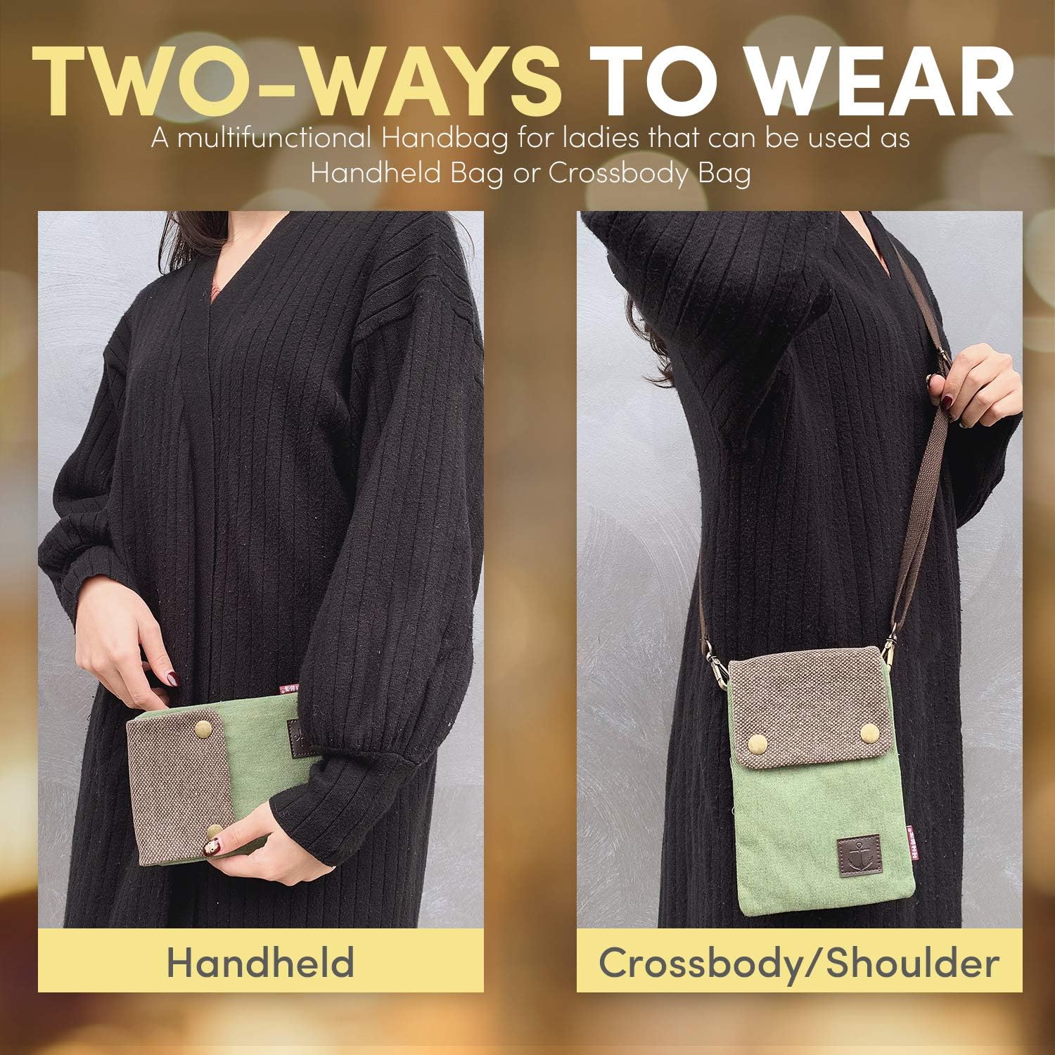 katloo Small Crossbody Cellphone Purse Bag With Shoulder Strap, Travel Pouch Women Passport Phone Holder Wristlet Wallet - Image 7